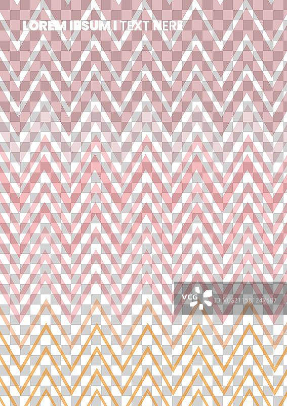 几何设计的封面模板套件图片素材