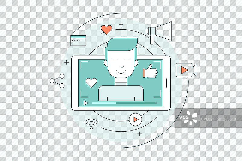 直播背景图片素材