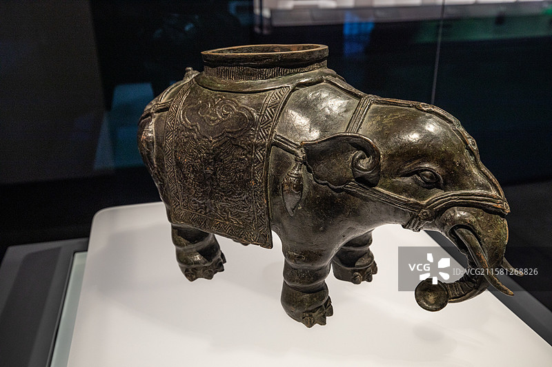 象尊 清·道光十七年（公元1837年） 上海博物馆东馆图片素材