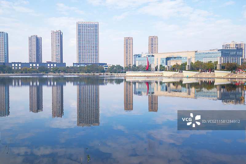 泉州泉港区锦绣湖文化公园图片素材