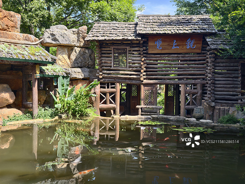 大理苍山植物园风景图片素材