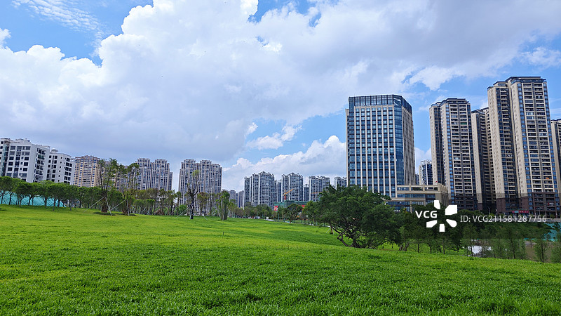 高州市城市风光图片素材