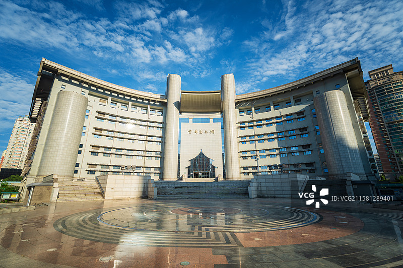 首都图书馆图片素材