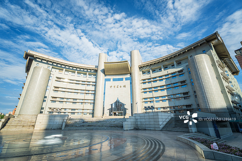 首都图书馆图片素材