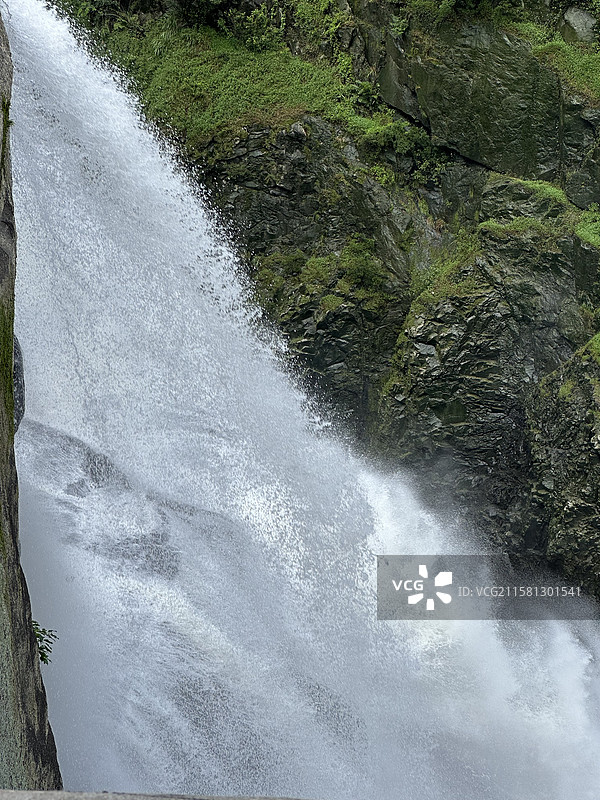 莆田仙游九鲤湖风景区瀑布图片素材