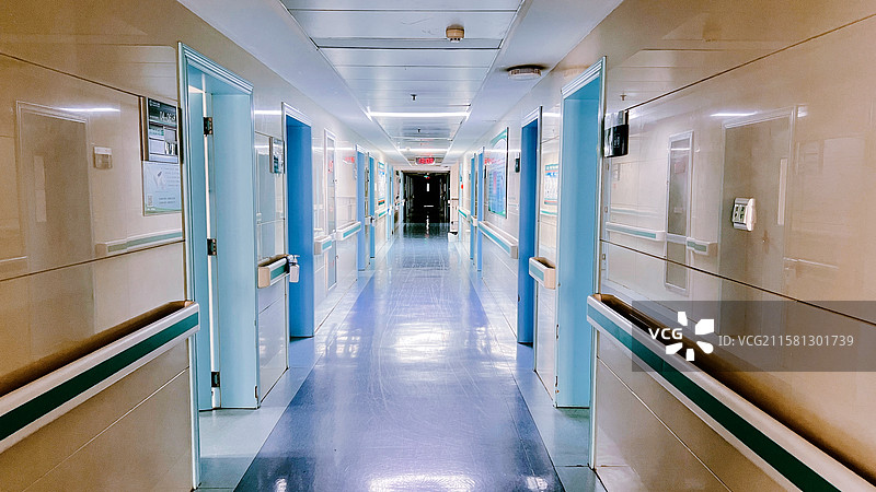 医院病房走廊景观素材图图片素材