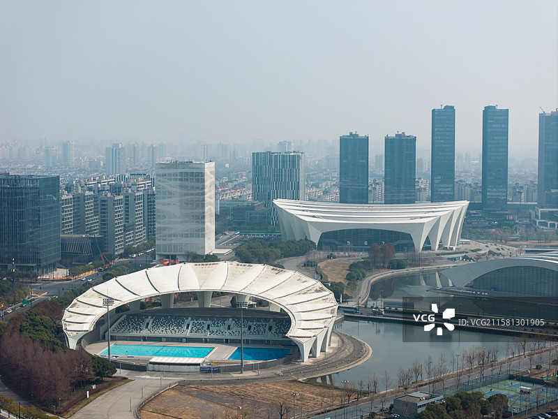 上海浦东东方体育中心图片素材