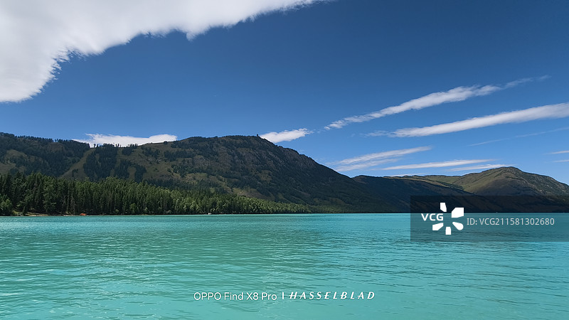 喀纳斯湖图片素材