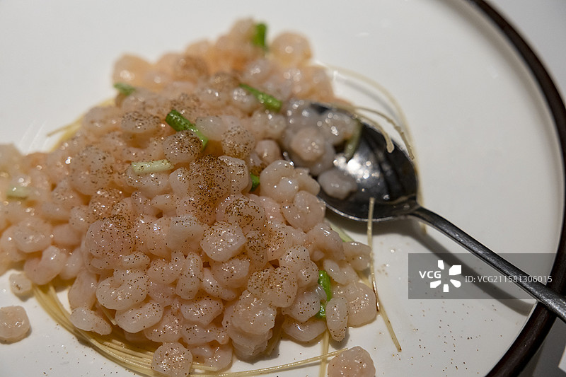 清炒太湖白虾图片素材