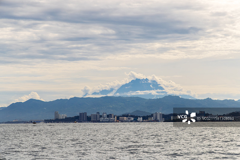 马来西亚亚庇海岛风光图片素材