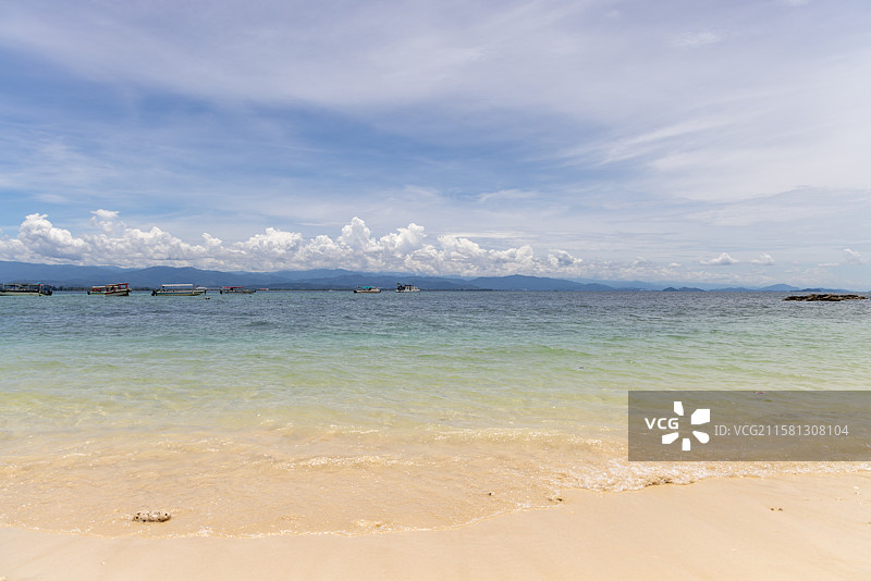 马来西亚亚庇海岛风光图片素材