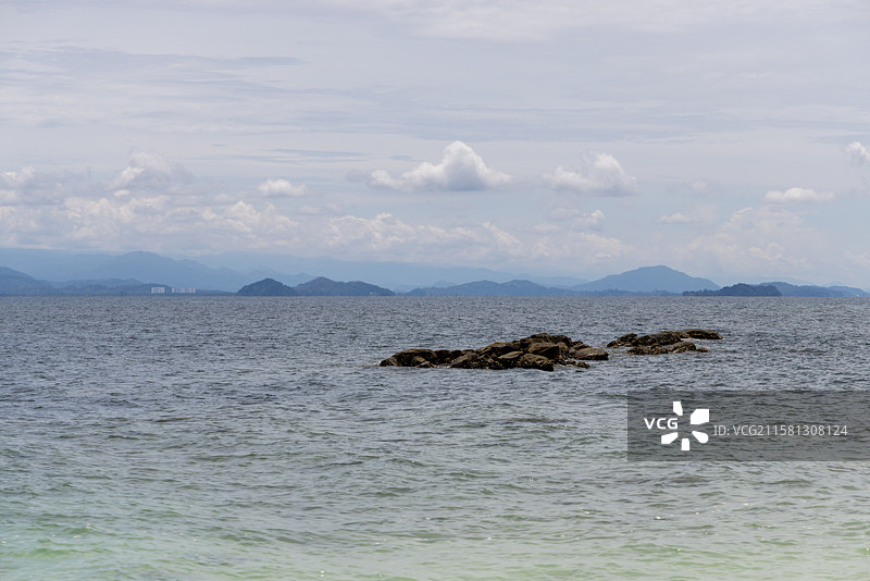马来西亚亚庇海岛风光图片素材