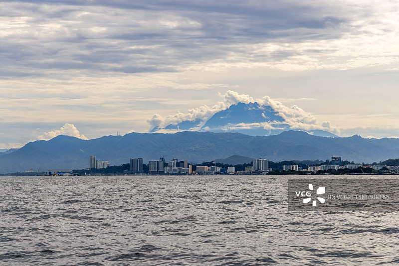 马来西亚亚庇海岛风光图片素材