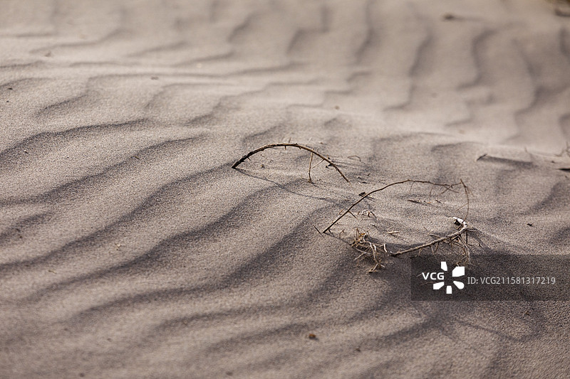 冬日敦煌的荒漠图片素材