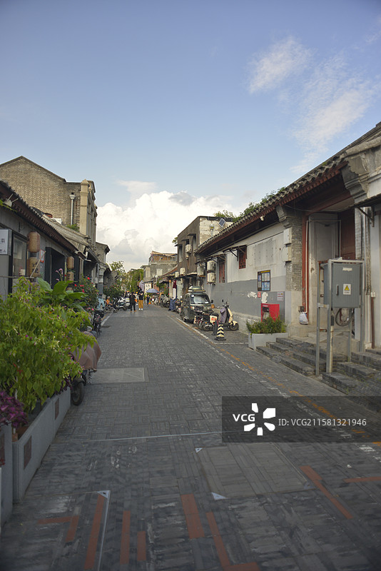 北京杨梅竹斜街街景图片素材