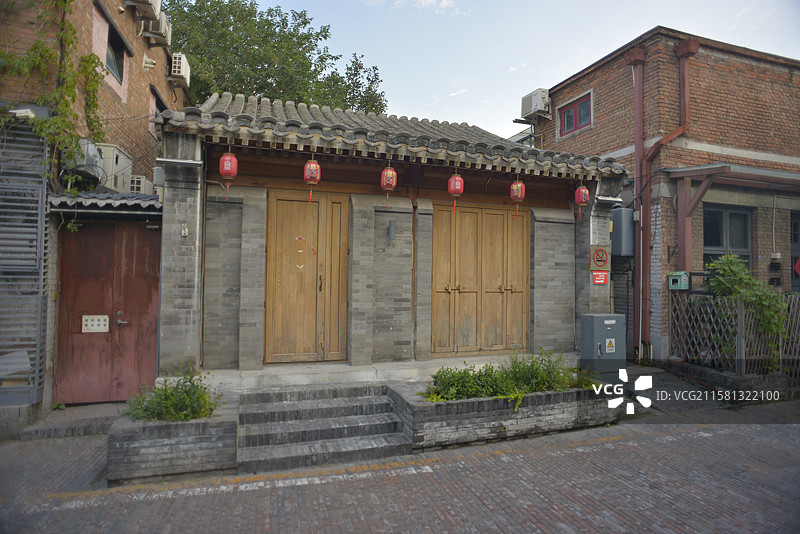 北京杨梅竹斜街街景图片素材