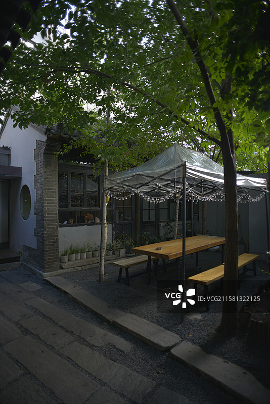 北京杨梅竹斜街街景图片素材