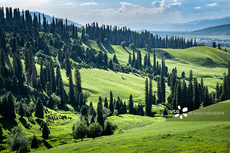 伊犁那拉提草原图片素材