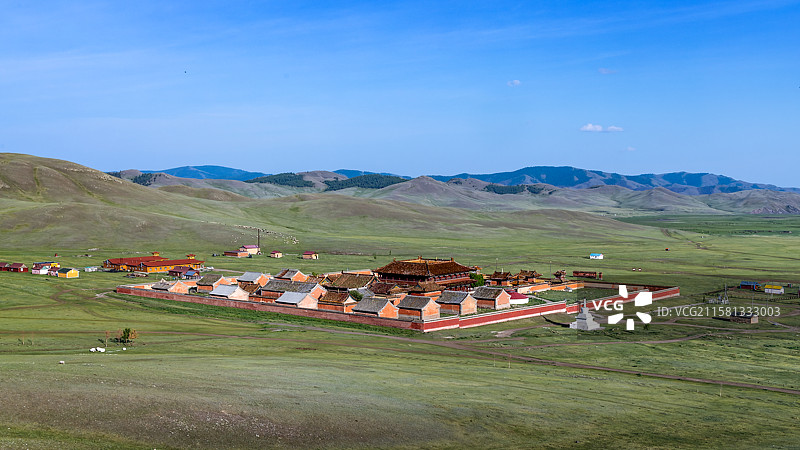 蒙古-庆宁寺图片素材