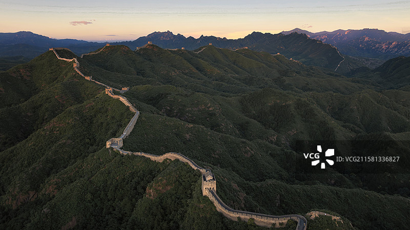 金山岭长城图片素材