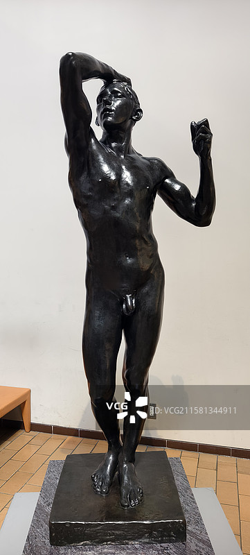 奥古斯特·罗丹(1840年-1917年) 青铜時代 1877年（原型） 青铜图片素材