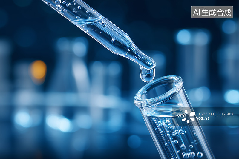 【AI数字艺术】实验室科研概念图片素材