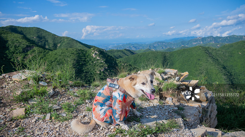 样边长城风光图片素材