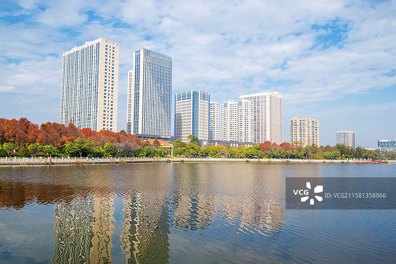 泉州泉港区锦绣湖文化公园图片素材