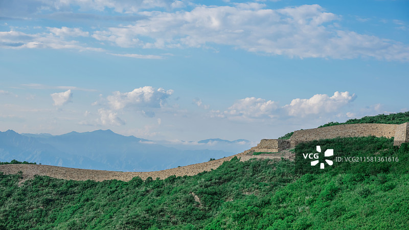 样边长城风光图片素材