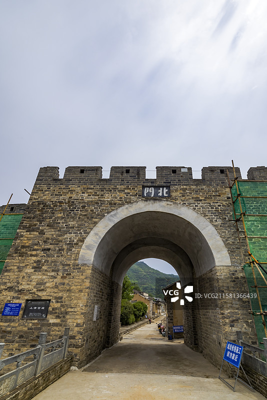 湖北十堰，全国文物重点保护单位，国家AAAA级旅游风景区，上津古城图片素材