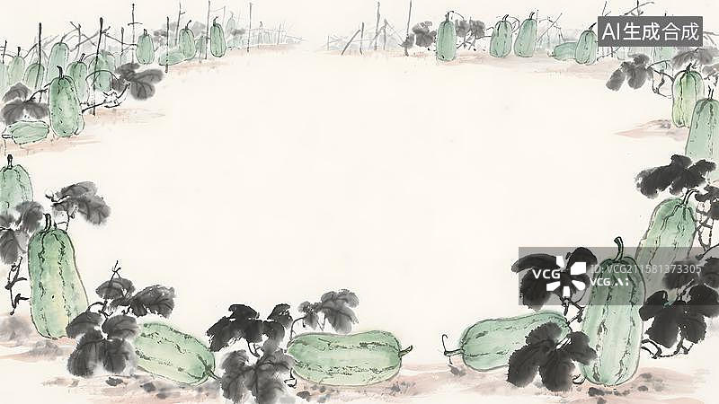 【AI数字艺术】水墨画最大图片素材