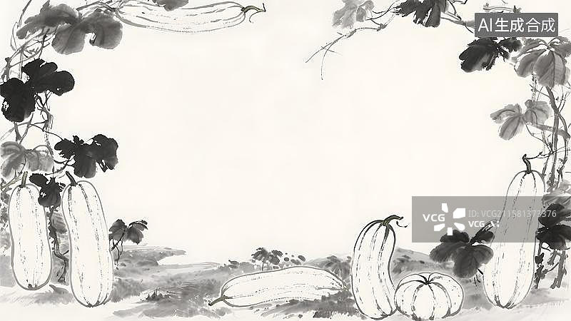 【AI数字艺术】水墨画最大图片素材