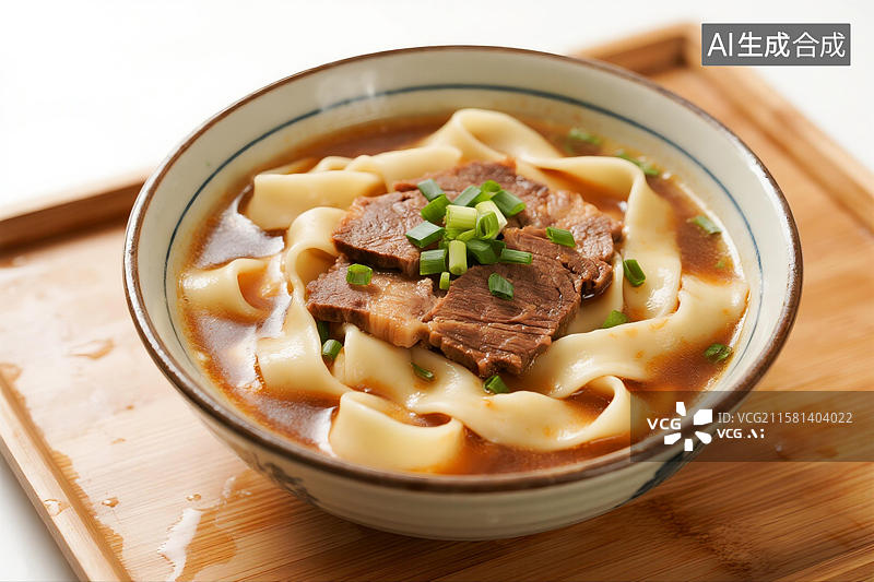 【AI数字艺术】牛肉面图片素材