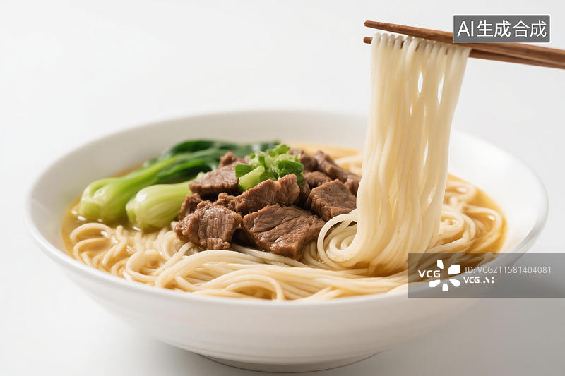 【AI数字艺术】牛肉面图片素材
