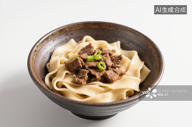 【AI数字艺术】牛肉面图片素材