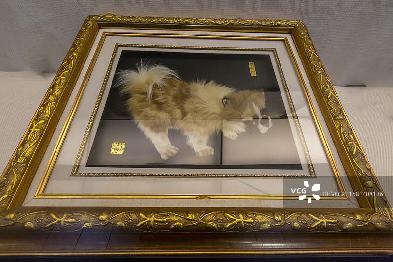 北京市东城区第二文化馆“非遗博物馆”：京绣图片素材