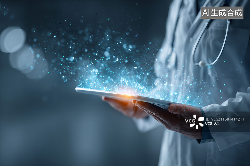 【AI数字艺术】科技赋能医疗创新图片素材