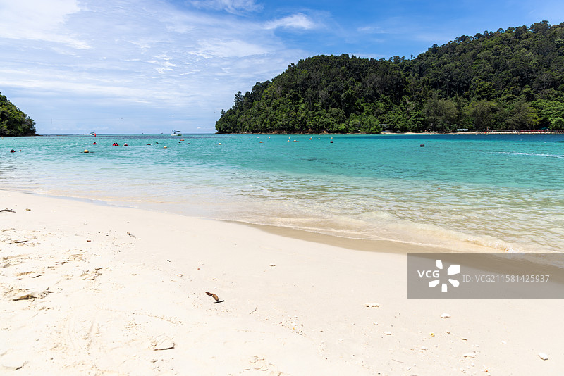 马来西亚亚庇海岛风光图片素材