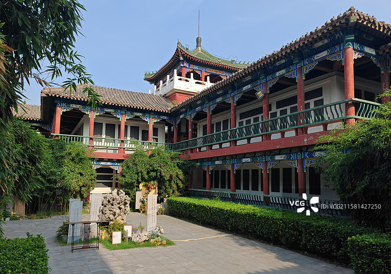 河南开封中国翰园碑林图片素材