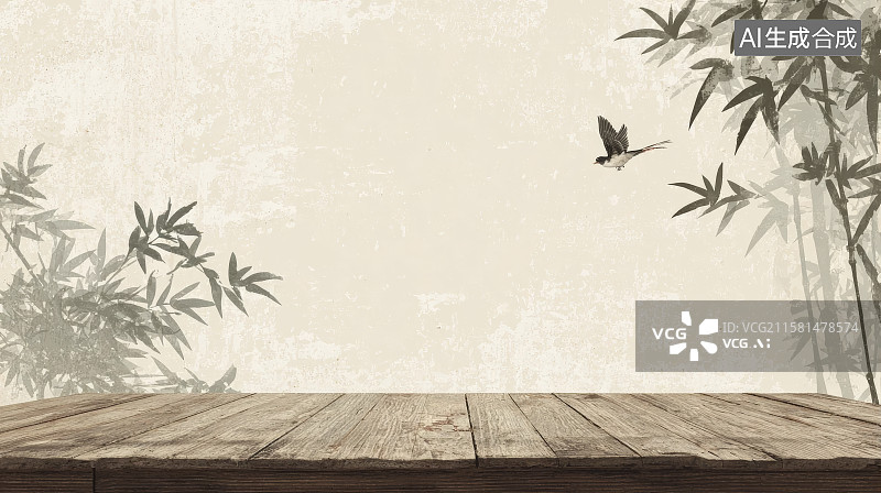 【AI数字艺术】中国风，国画，二十四节气白露图片素材