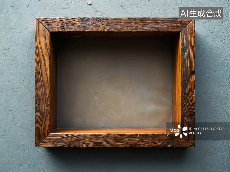 【AI数字艺术】空木框静物图片素材