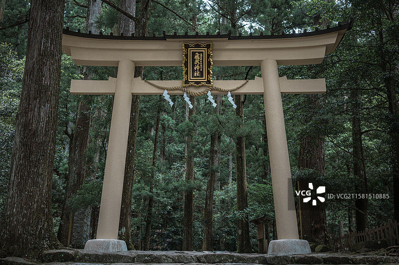 那智瀑布入口处图片素材