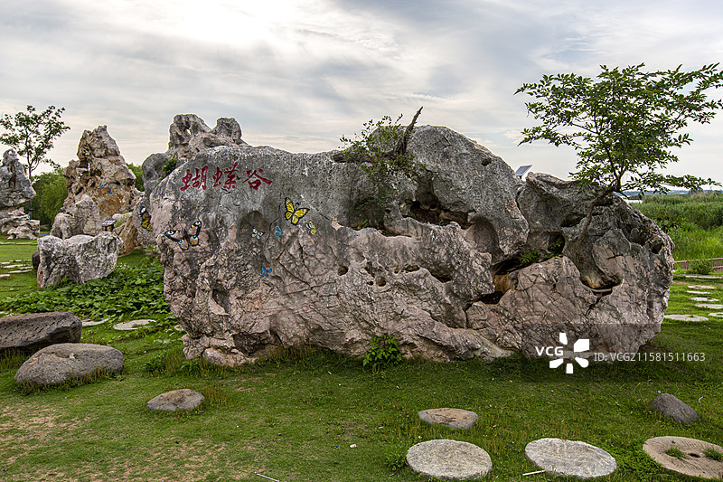 安徽省滁州明光市蝴蝶谷风光图片素材