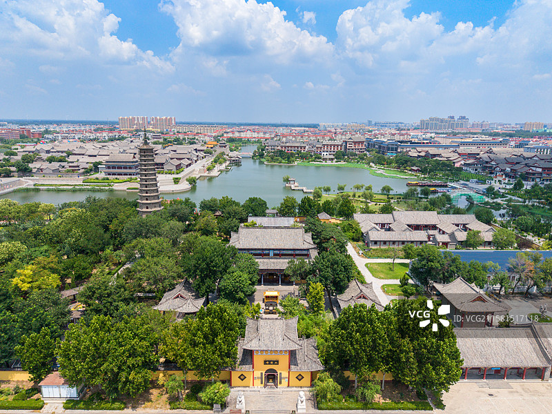 无棣古城大觉寺图片素材