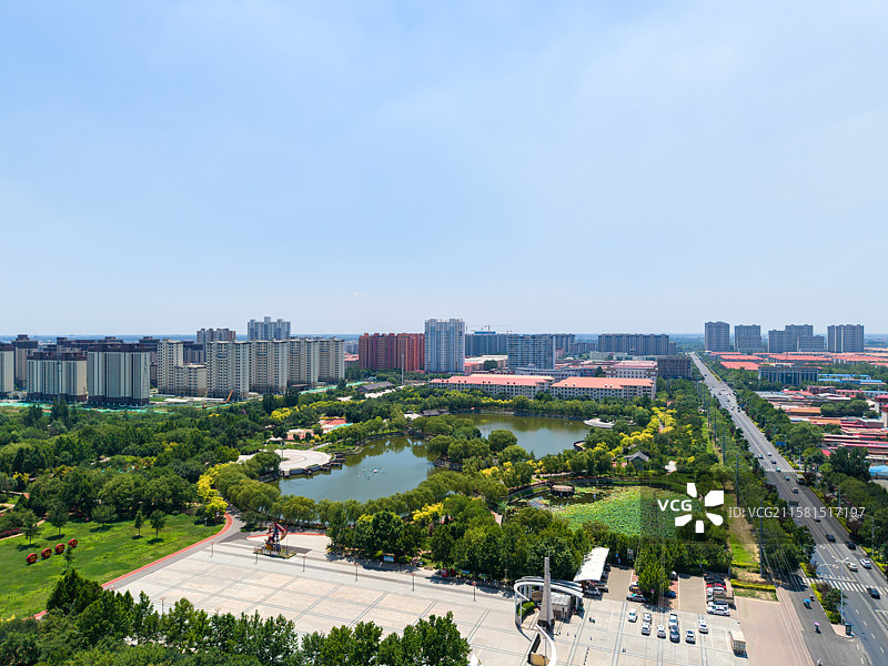 任丘雁翎公园图片素材