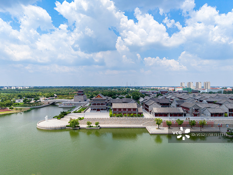 山东无棣古城风光图片素材