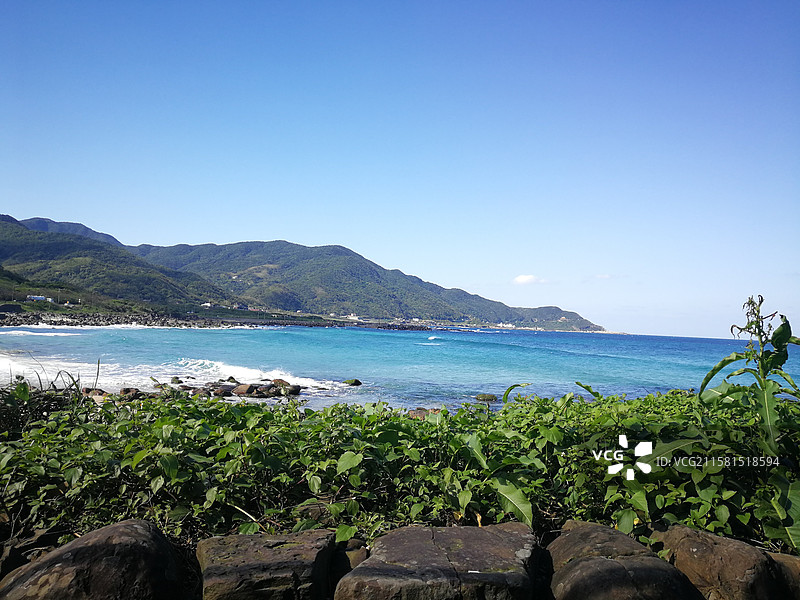 台湾北海岸海滩图片素材
