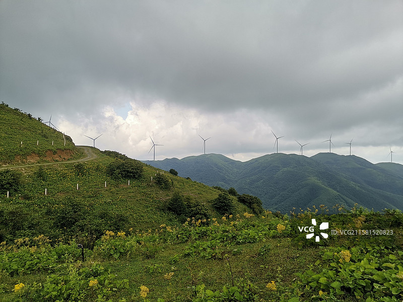 灌阳县宝盖山风光图片素材