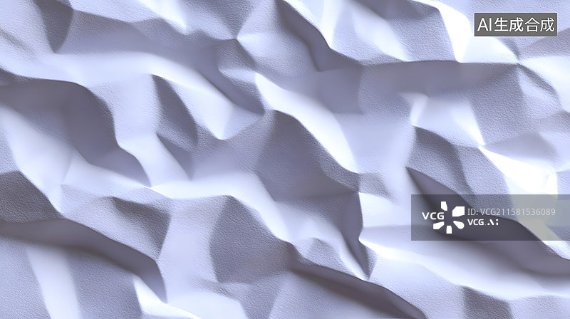 【AI数字艺术】皱纹纸张纹理的特写素材图片素材