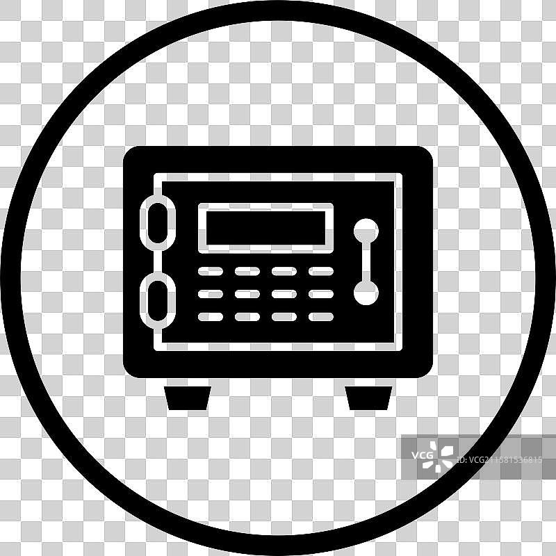 保险箱图标设计图片素材